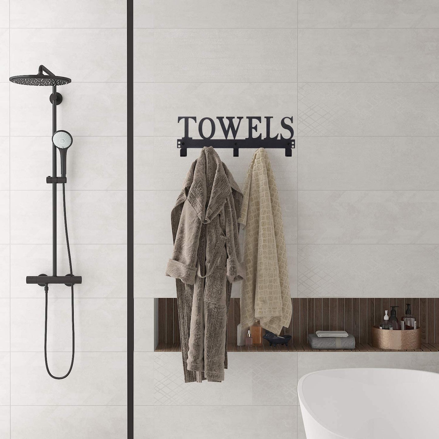 over the Door Hooks, Towel Holder