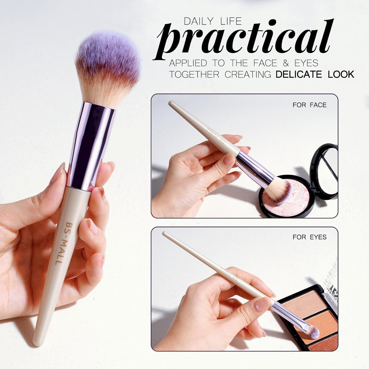 Makeup Brush Set18 Pcs Premium Synthetic