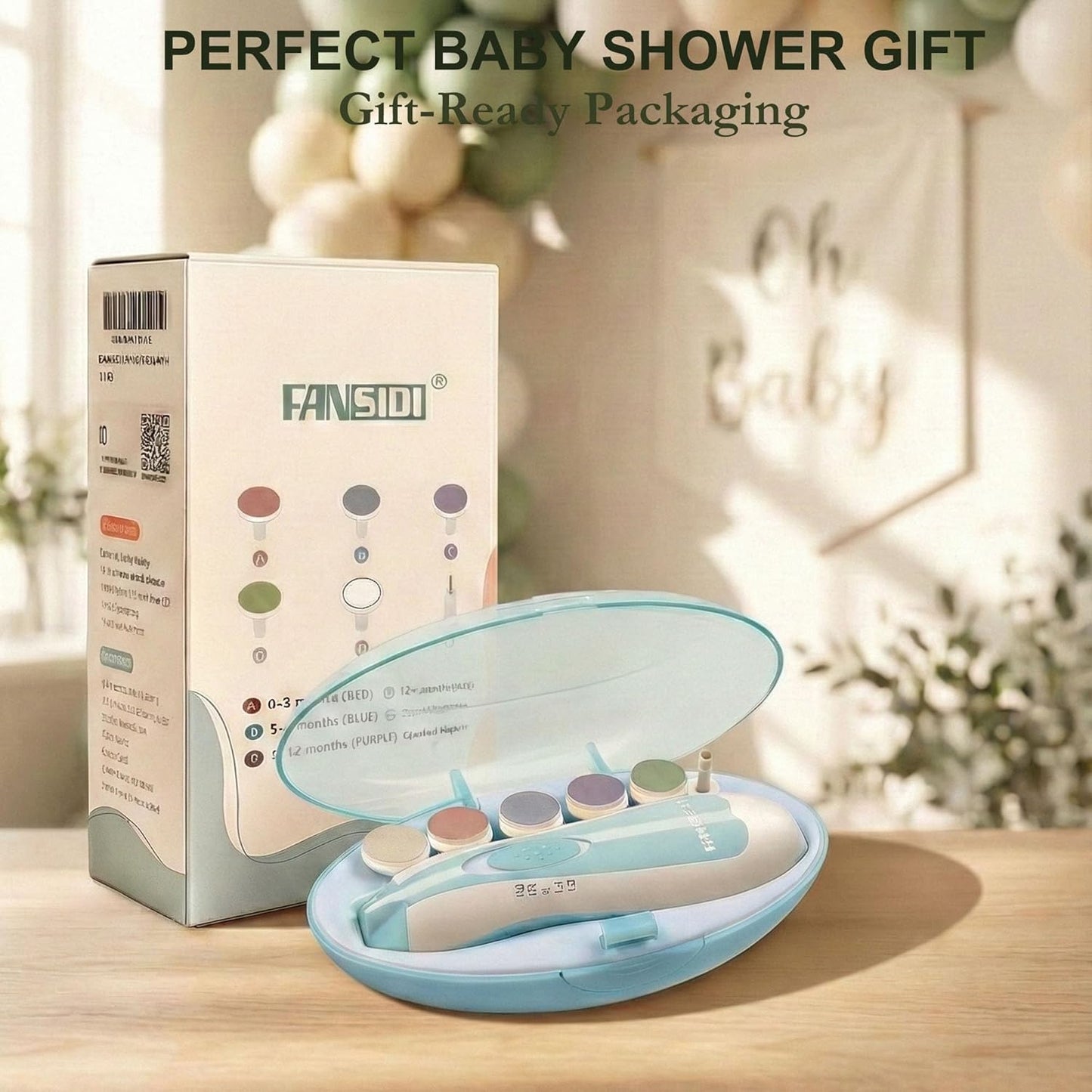 Upgraded Baby Nail Trimmer Electric Easy