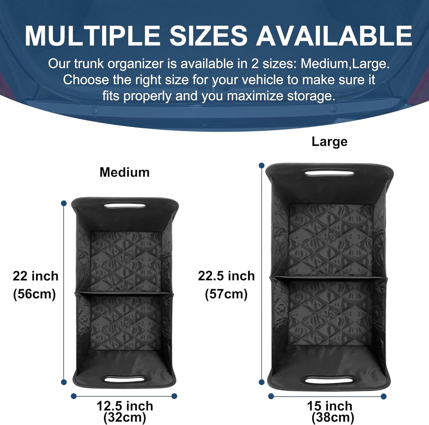 Car Trunk Organizer for SUV Car