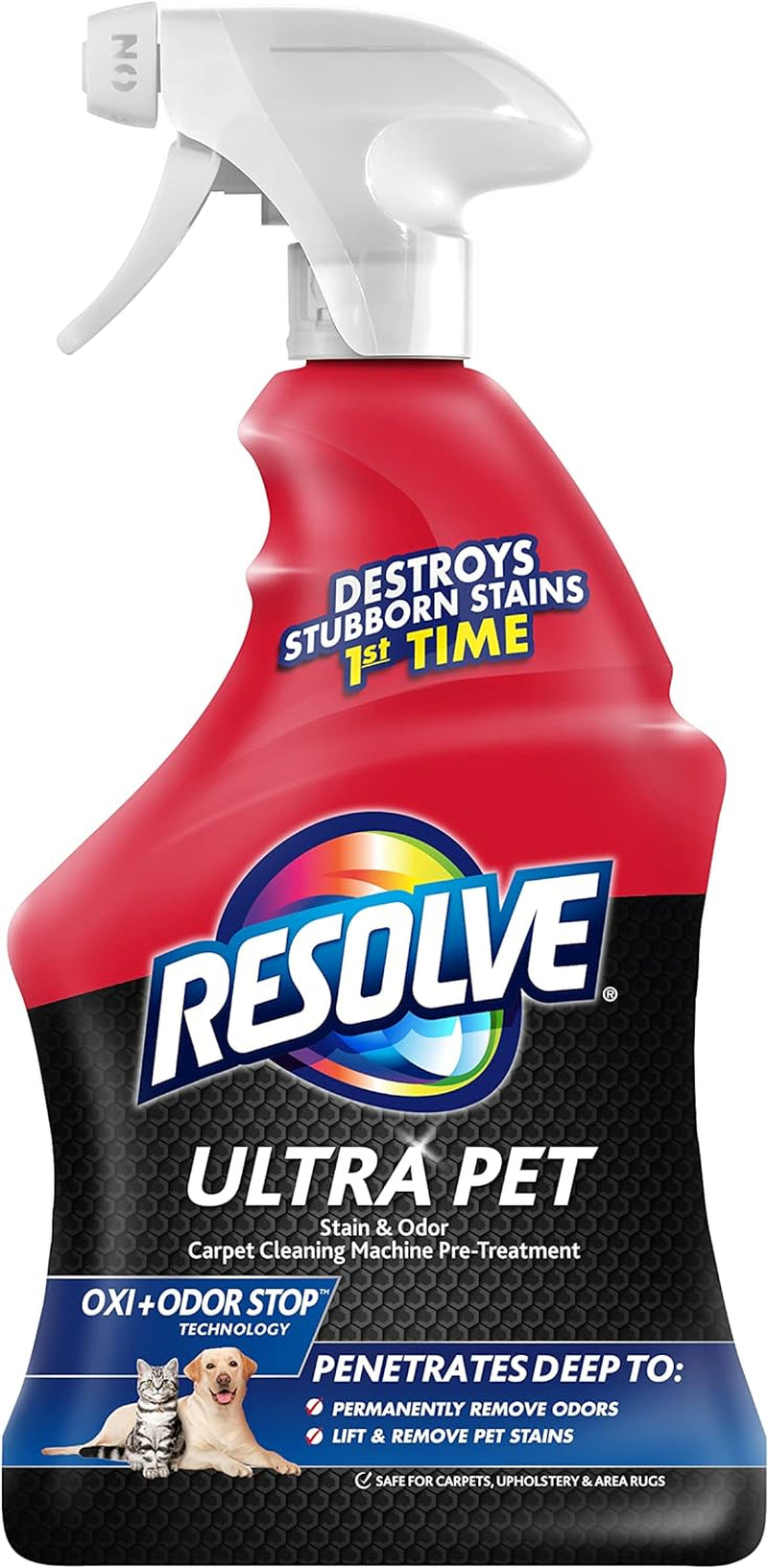 Ultra Pet Carpet Cleaner Spray, Removal