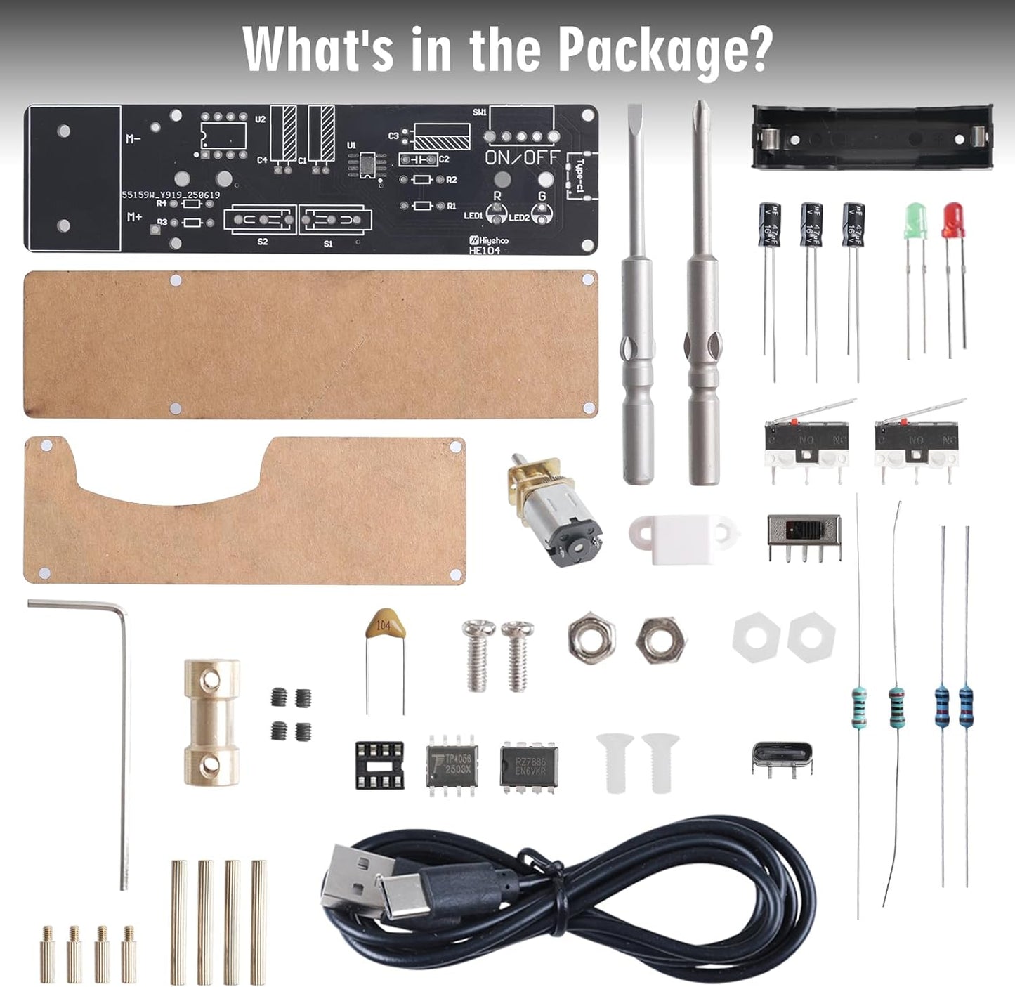 Solder Practice Kit– DIY Handheld