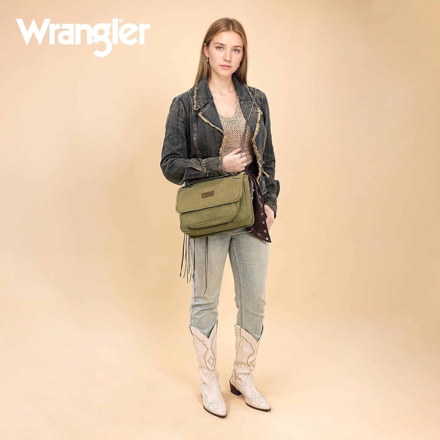 Wrangler Shoulder Bag for Women Retro