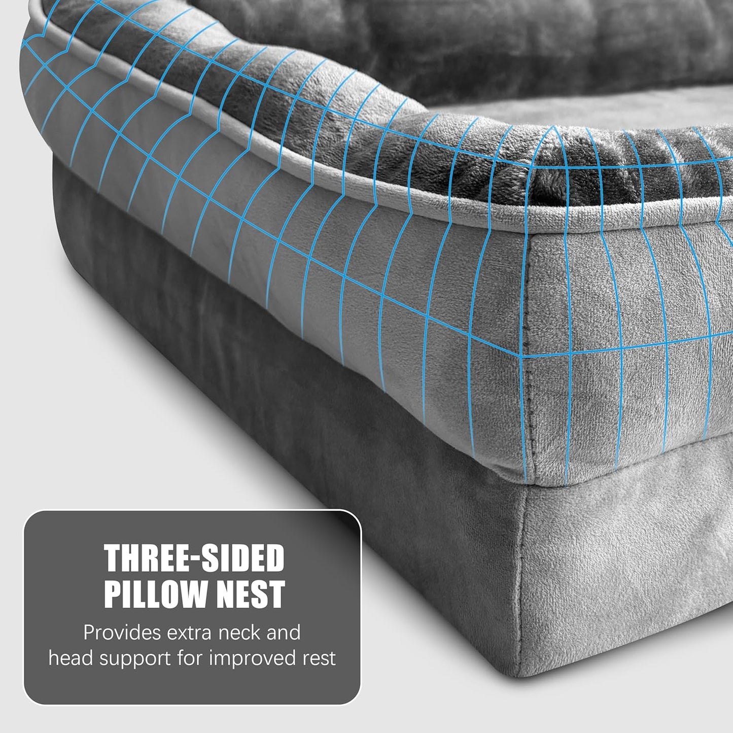 Orthopedic Dog Bed with Sides Sofa Beds