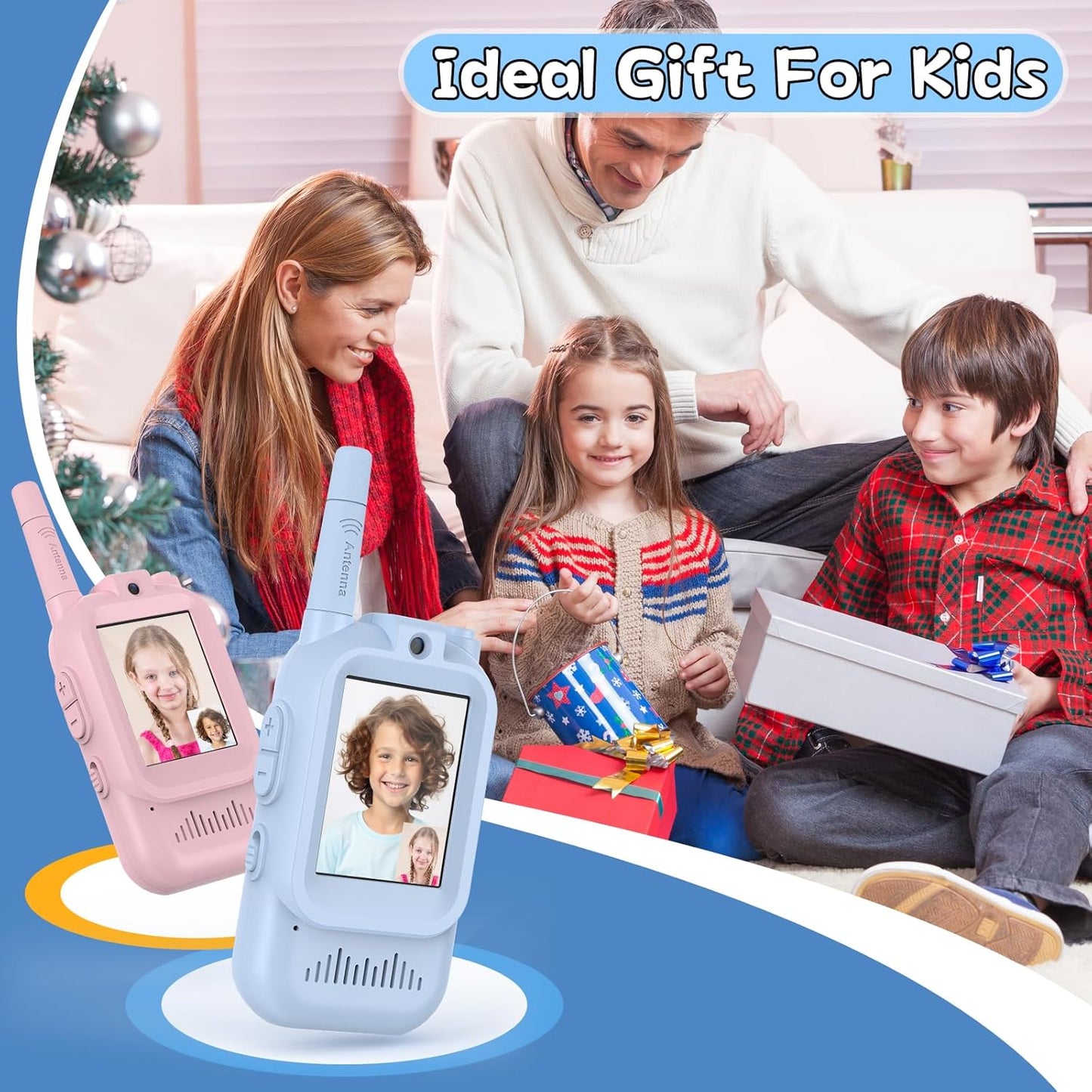 Walkie Talkies for Kids Pack of 2