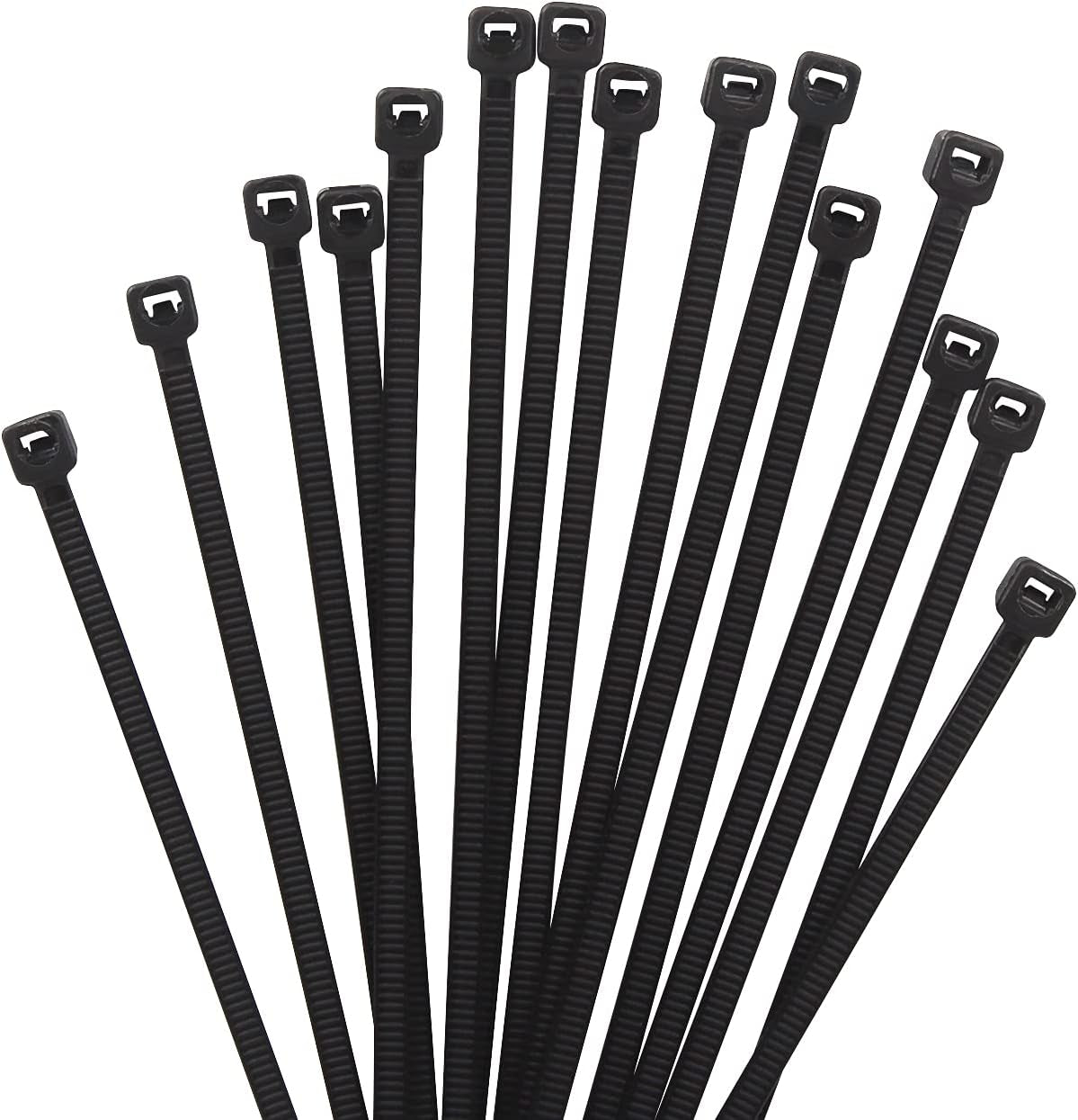 Black Cable Zip Ties 4 Inch, 1000 PCS
