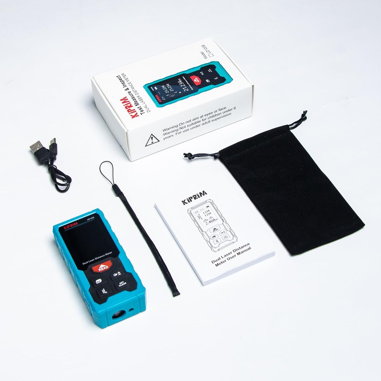 393Ft Dual Laser Distance Measuring Tool