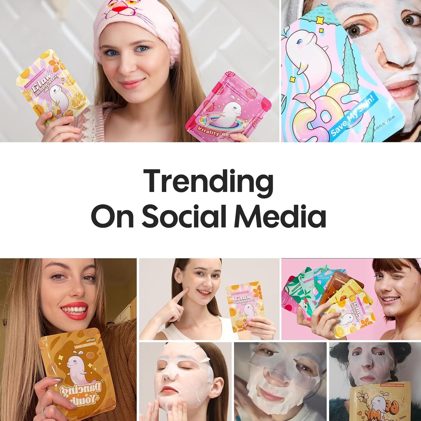 Face Masks Skincare for Women, Variety