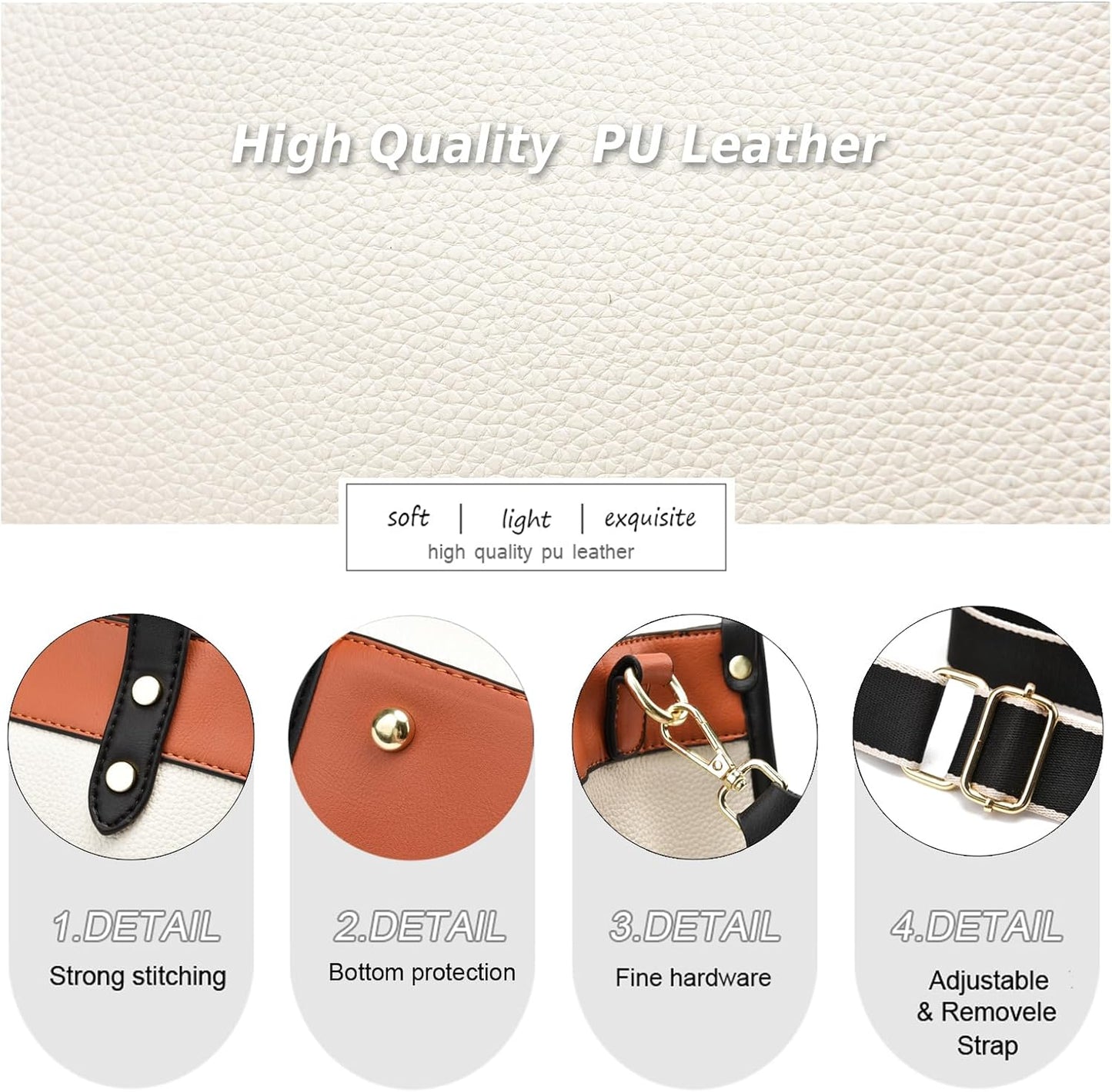 Tote Bag for Women - Satchel Purse