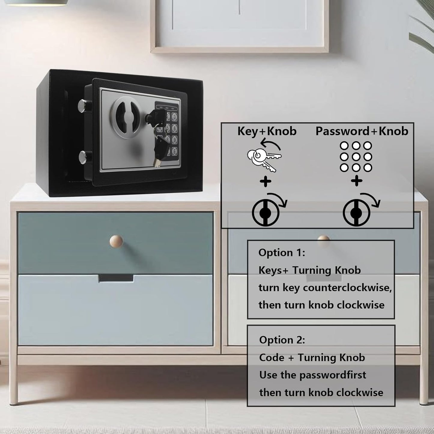 Electronic Deluxe Digital Security Safe
