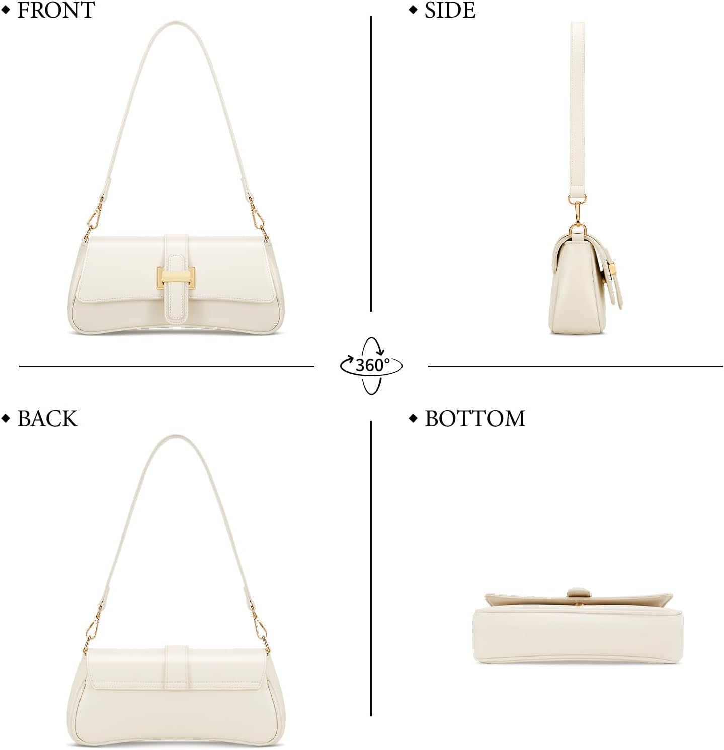 Shoulder Bag for Women, Small Handbag