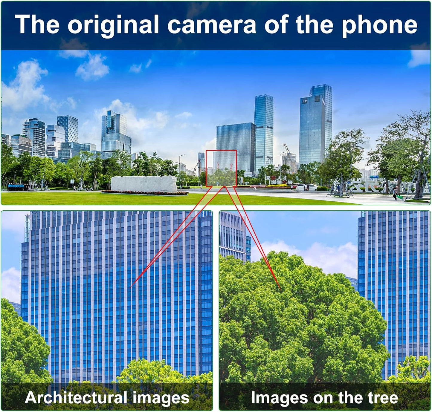 Phone Camera Lens Kit 28X Telephoto Lens