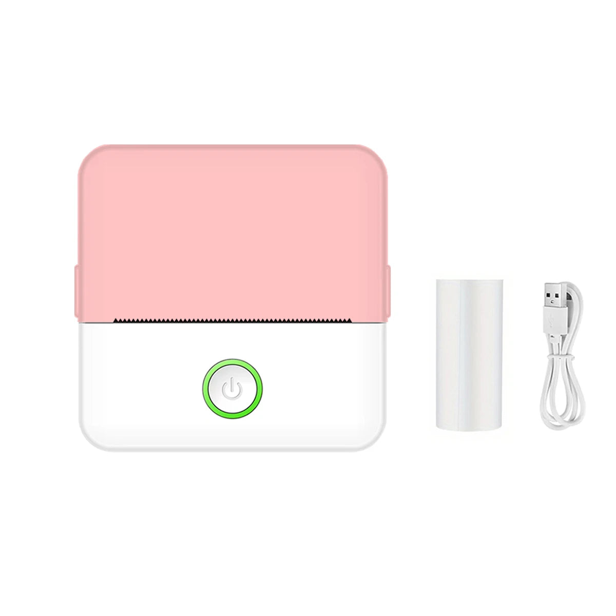 Mini Bluetooth Thermal Printer – Inkless Portable Photo & Sticker Label Machine