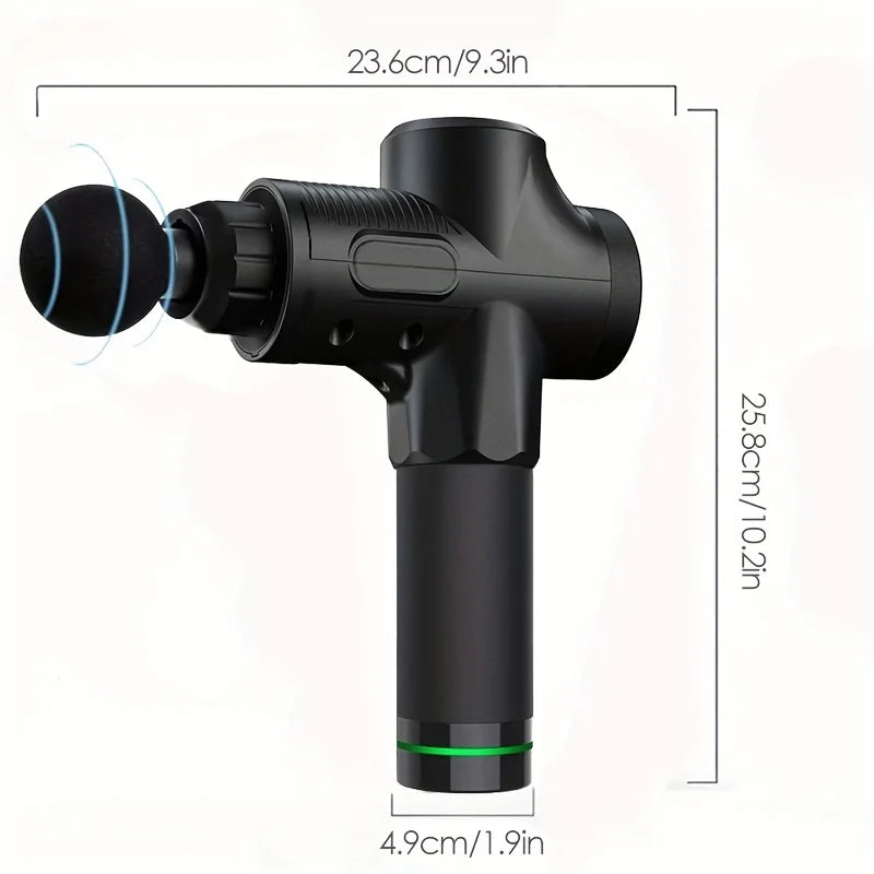 Portable Fascia Massage Gun – Deep Muscle Relief