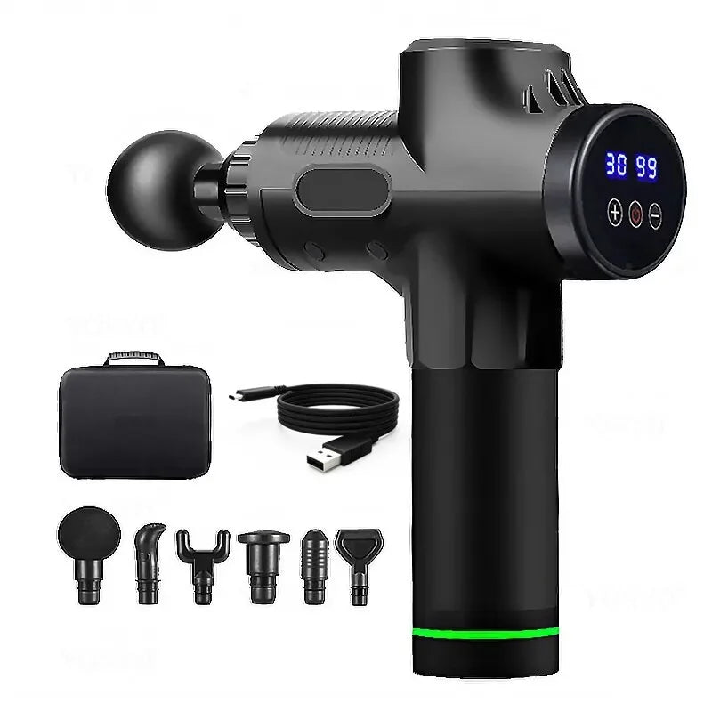 Portable Fascia Massage Gun – Deep Muscle Relief