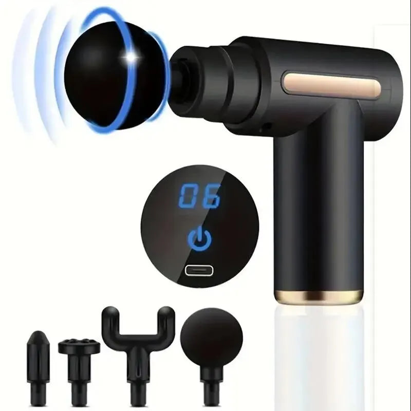 Portable Fascia Massage Gun – Deep Muscle Relief