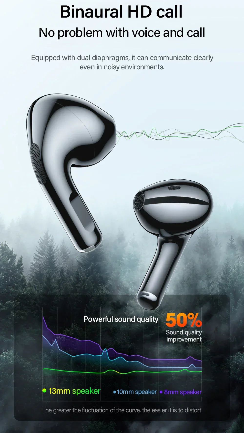 wireless earbuds