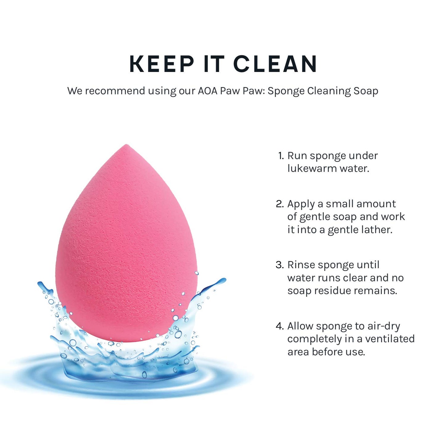 Collection Makeup Sponge Set Latex Free