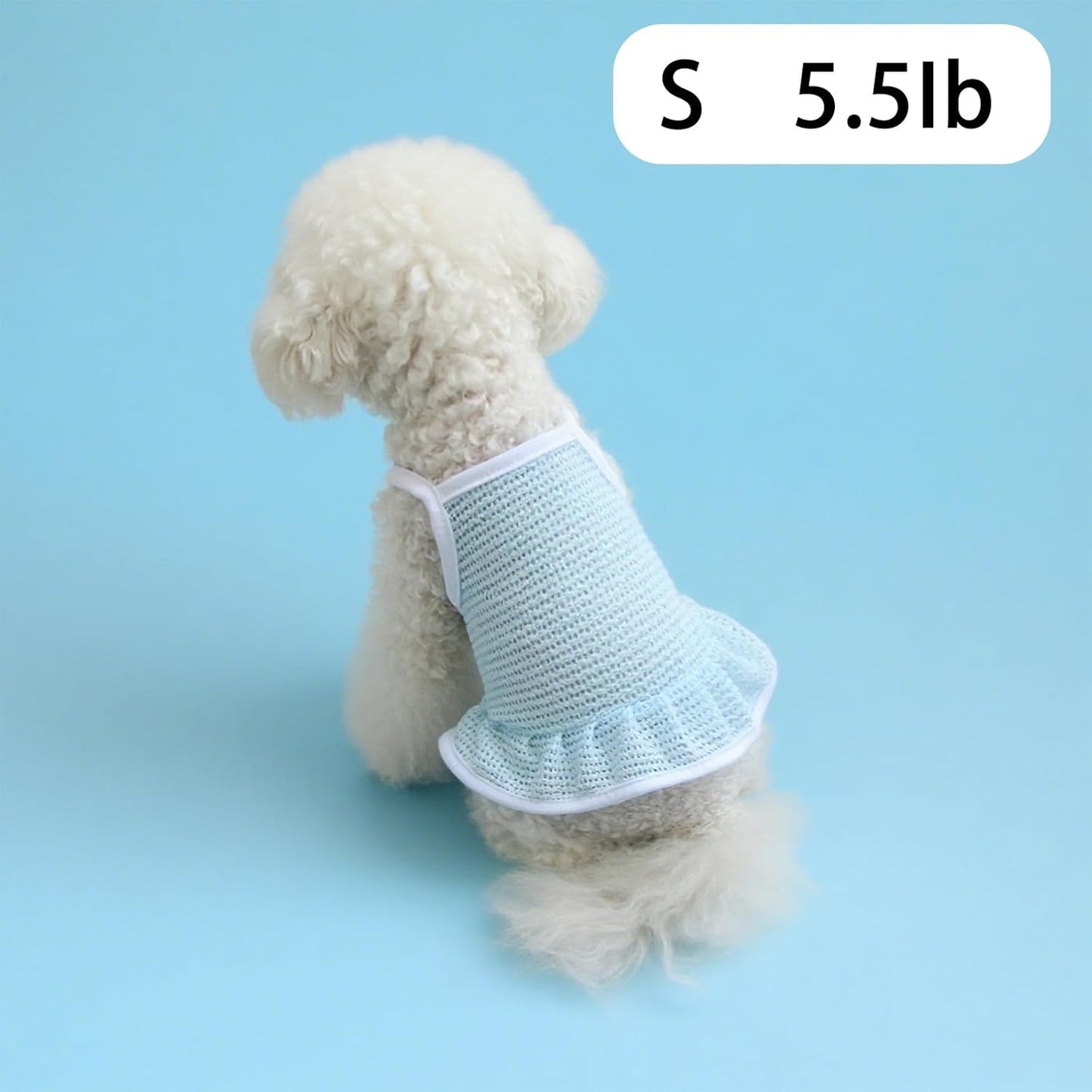 4 Pieces Dog Dress for Small Dogs Girl