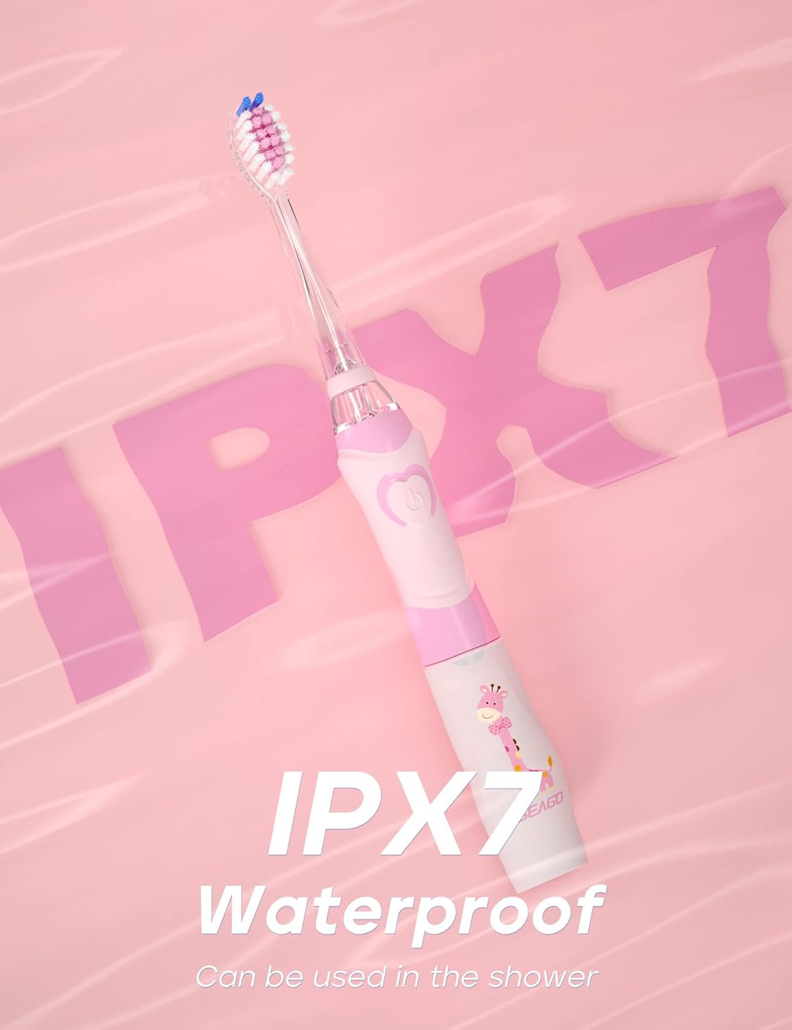 Kids Electric Toothbrush with 2Min Timer