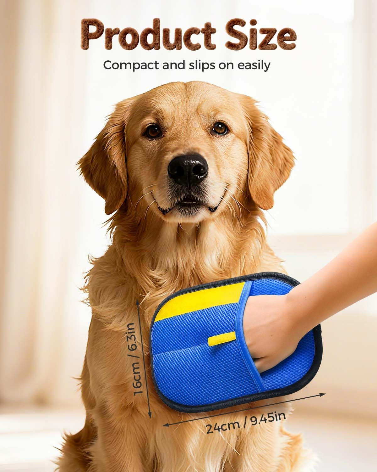 Pet Hair Removal Glove,Upgraded Thick