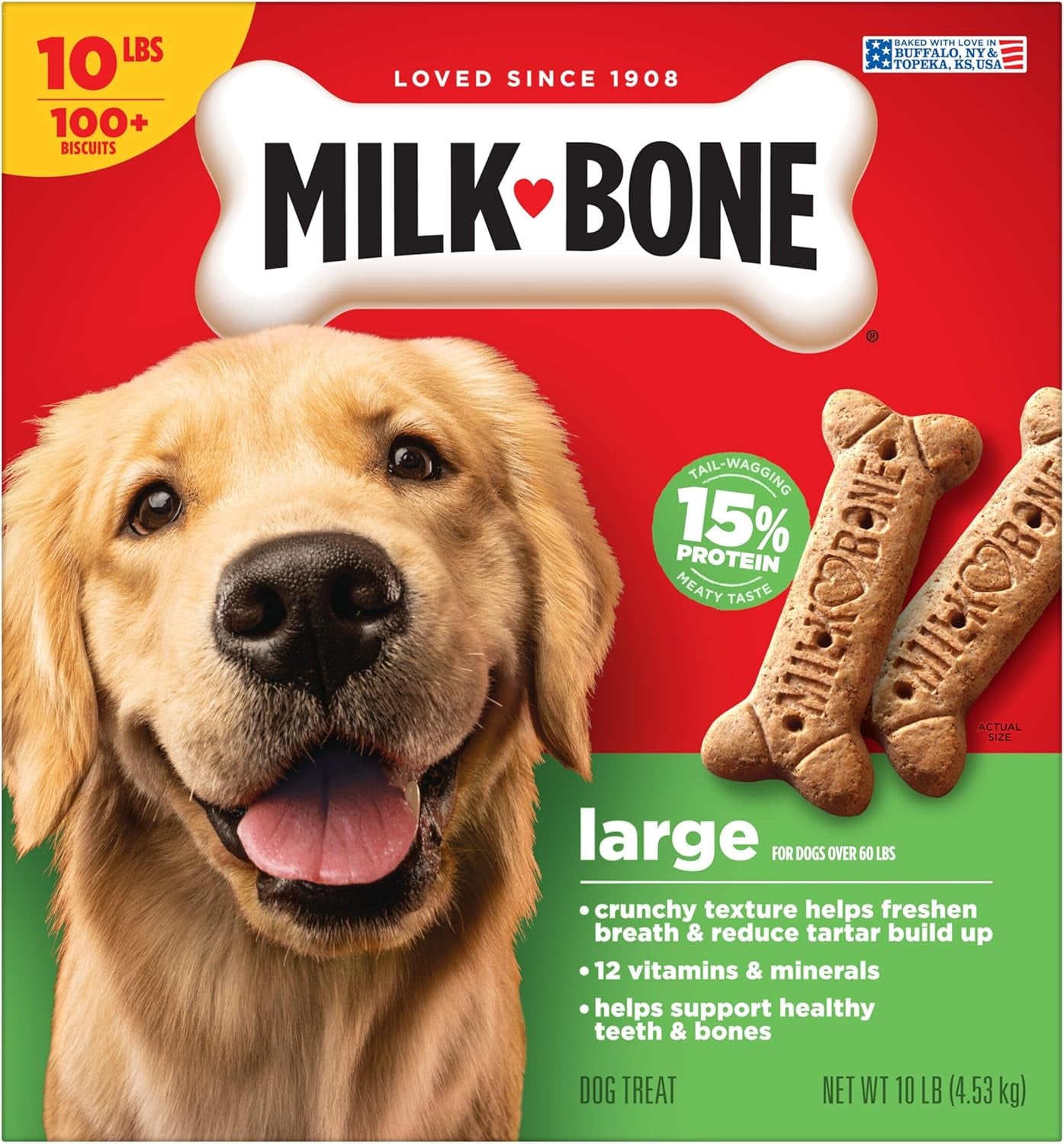 Original Dog Treats Biscuits for Large