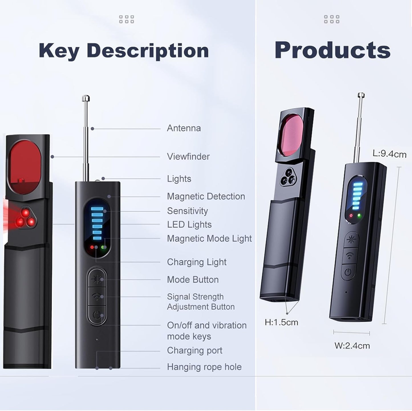Hidden Camera Detector, Camera Detectors