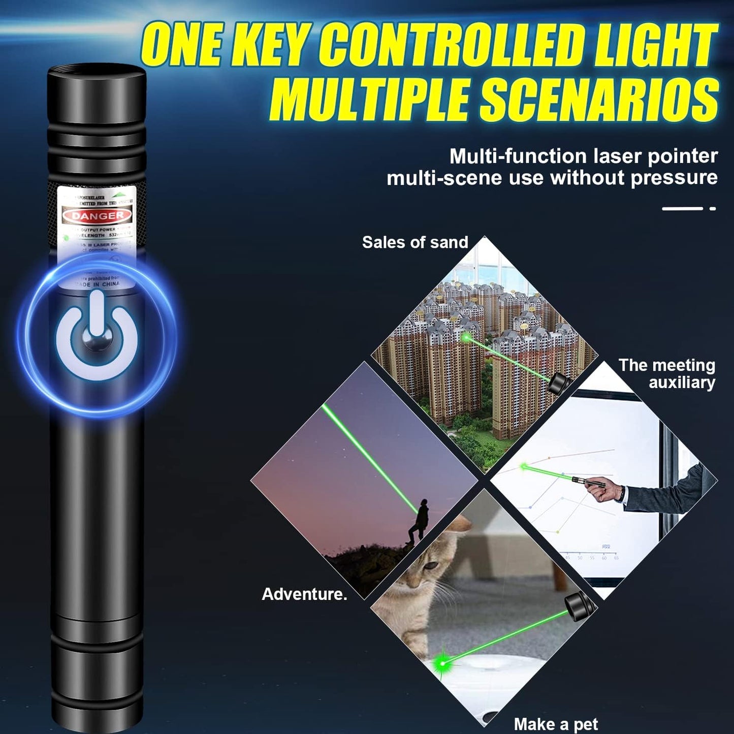 Green Laser Pointer High Power