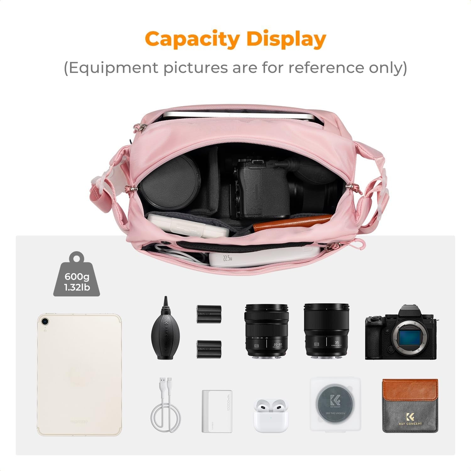 Camera Sling Bag Crossbody Waterproof