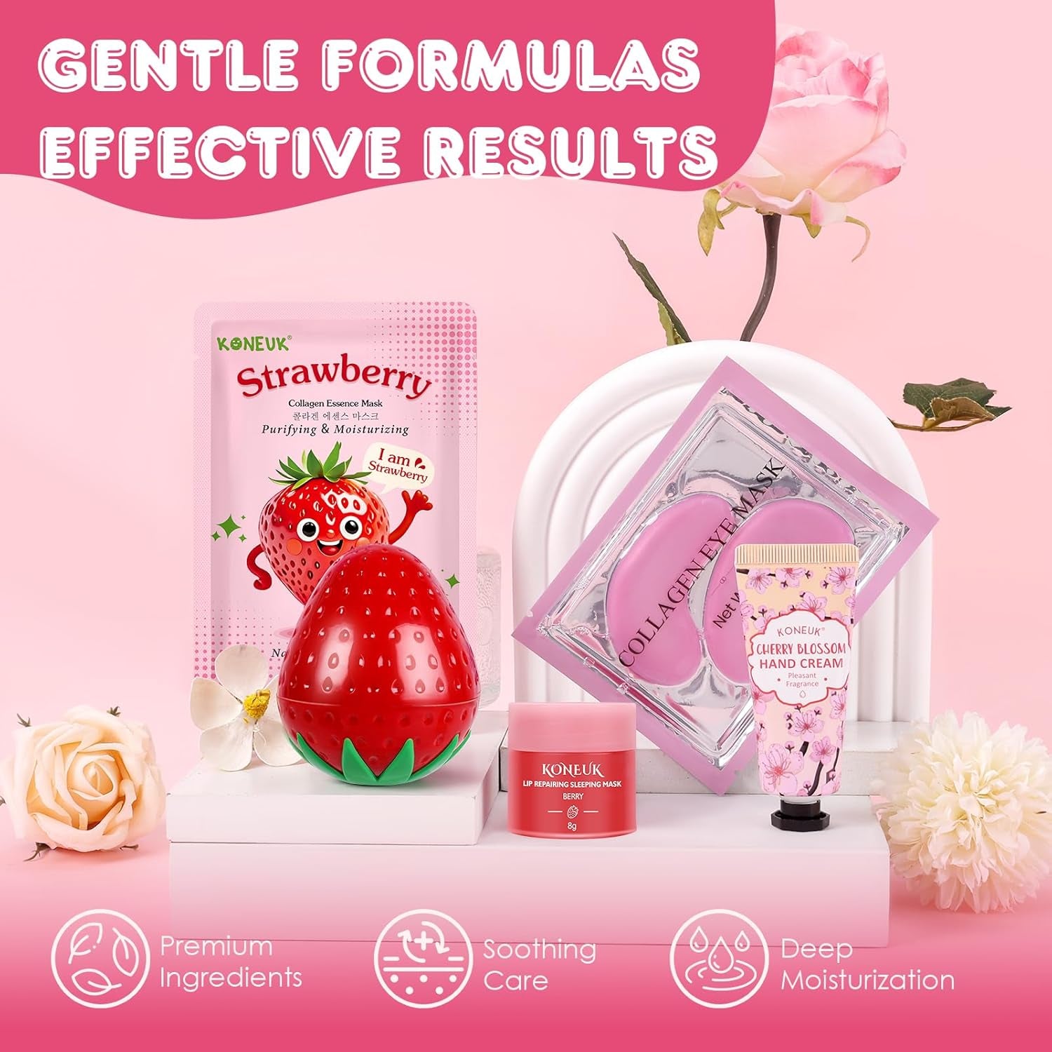 15 PACK Skincare Gift Set for Teen Girls
