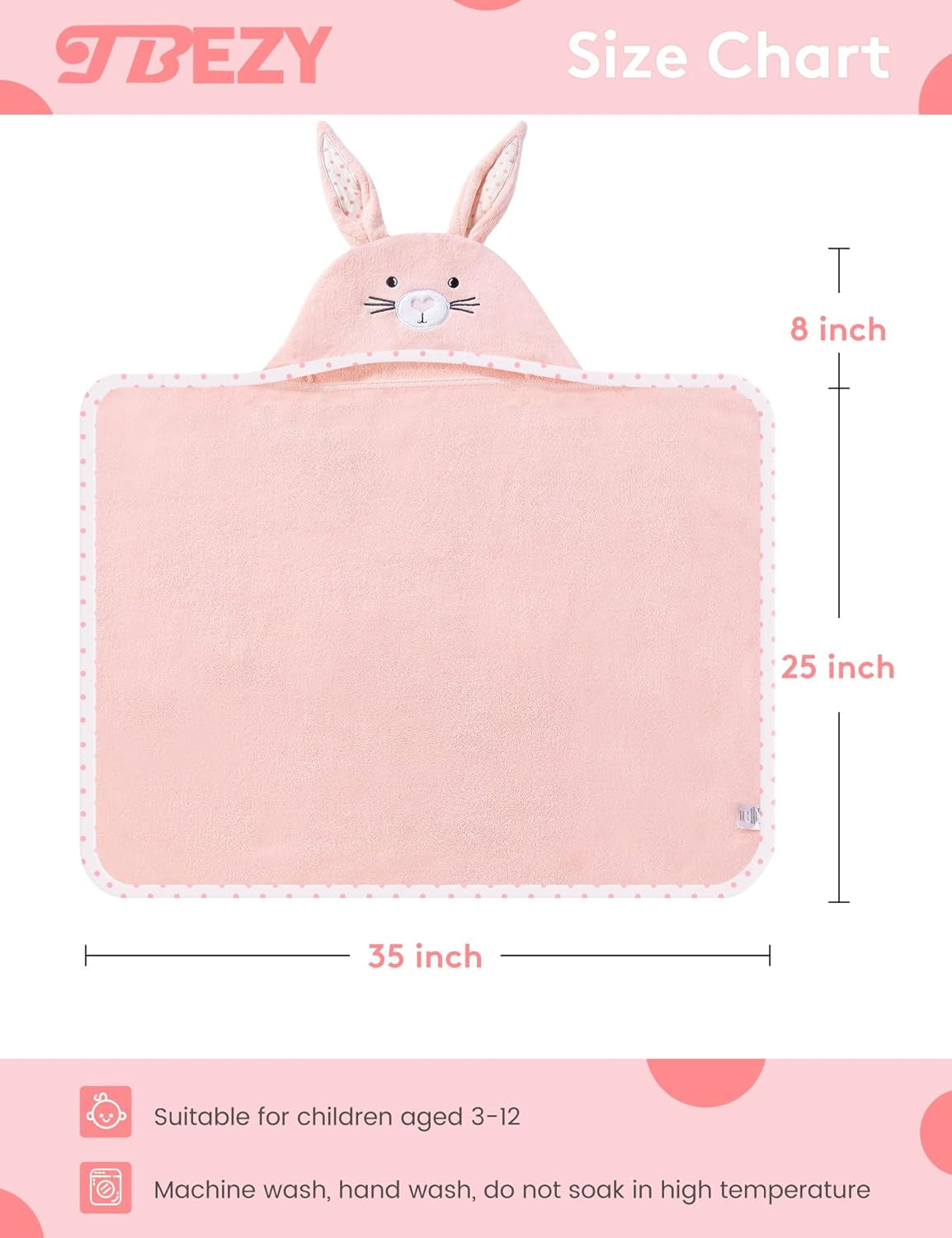 Baby Hooded Towel with Unique Animal