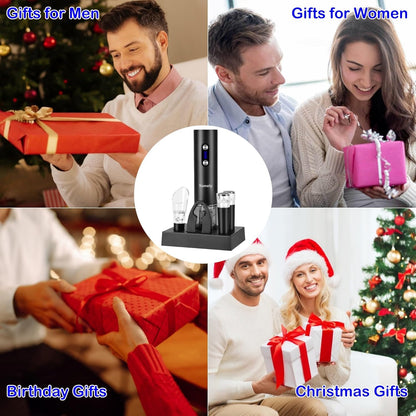 Electric Opener Set with Base, Accessories 