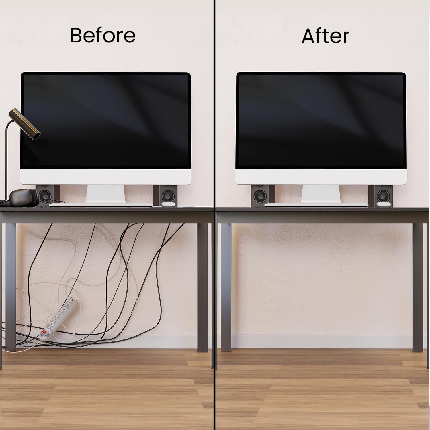 Cable Management under Desk Kit 6 Units