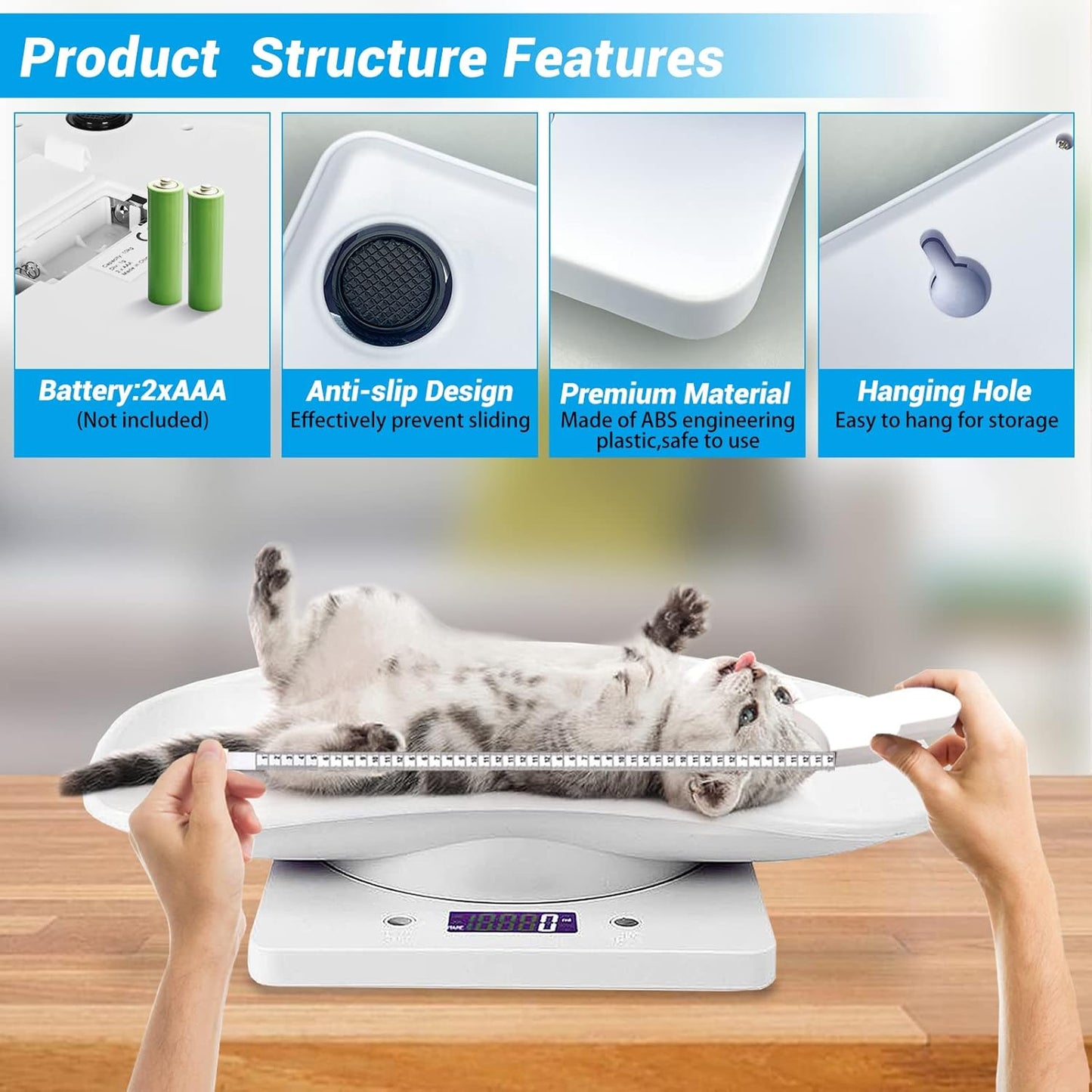 Digital Pet Scale,Puppy Scales  Weighing
