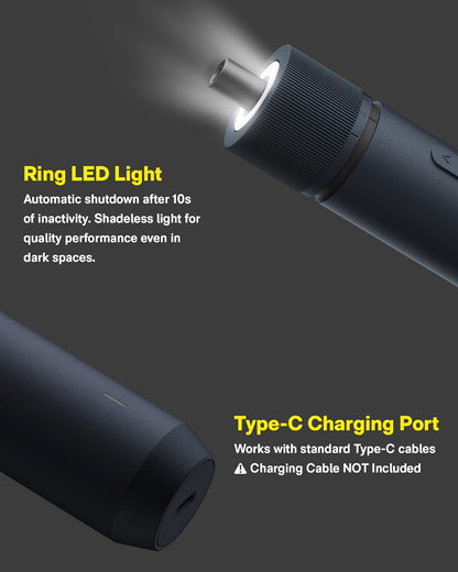 Electric Screwdriver Kit, Upgraded 1/4''