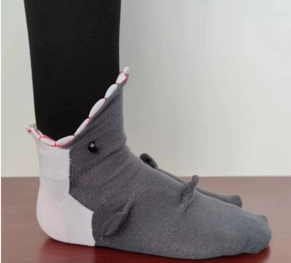 Animal Print Knitted Floor Socks