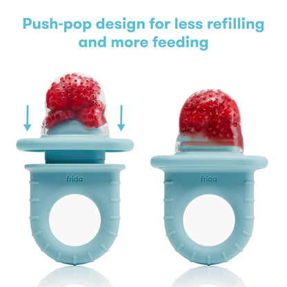Push Pop Feeder, Baby Fruit Food Feeder 