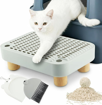 Pet Supplies Cat Litter Box Step Ramp