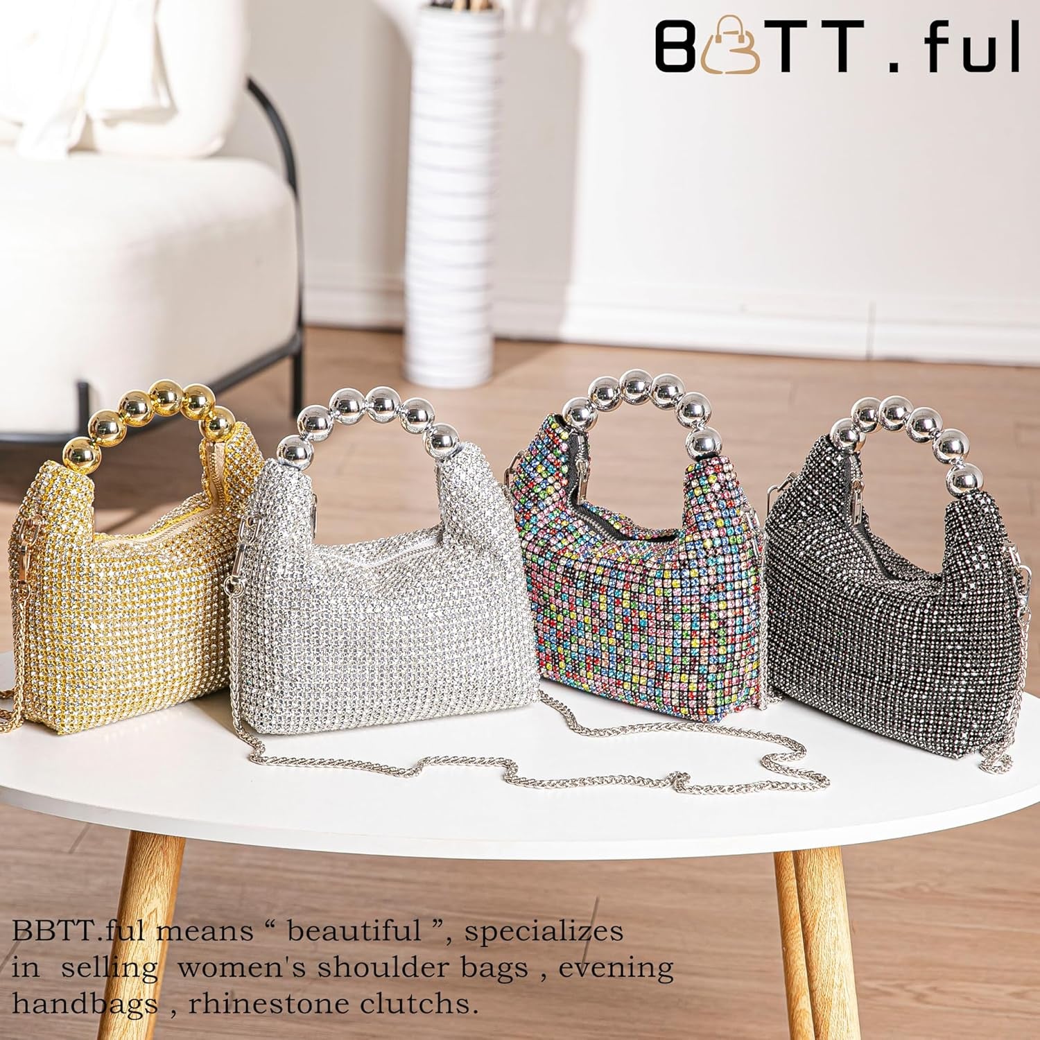 Sparkling Women'S Evening Handbags 