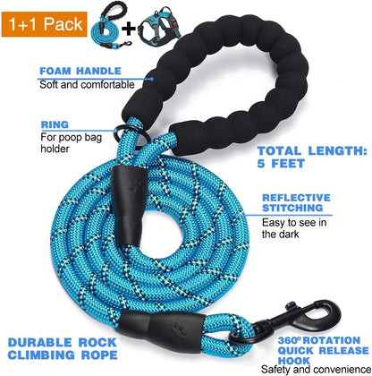 NoPull Dog Harness Adjustable Reflective