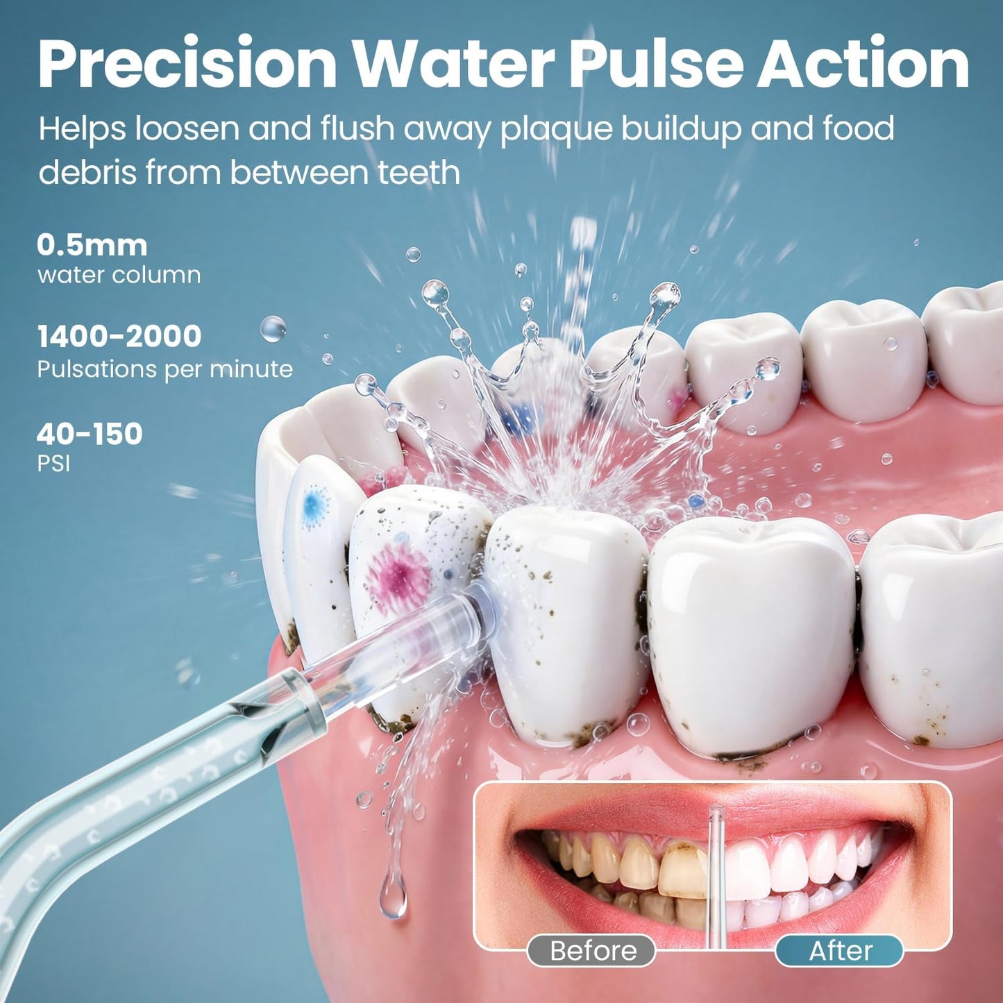 Rechargeable Cordless Water Flosser 