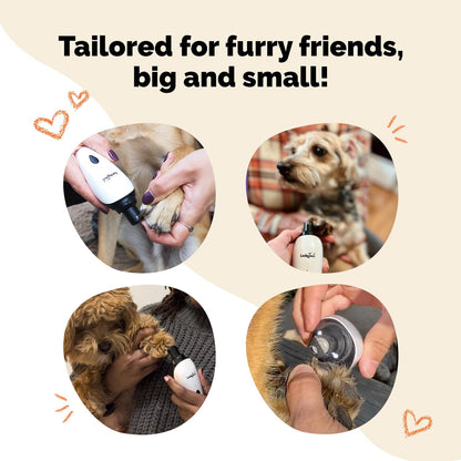 Luckytail Pet Nail Grinder for Dogs