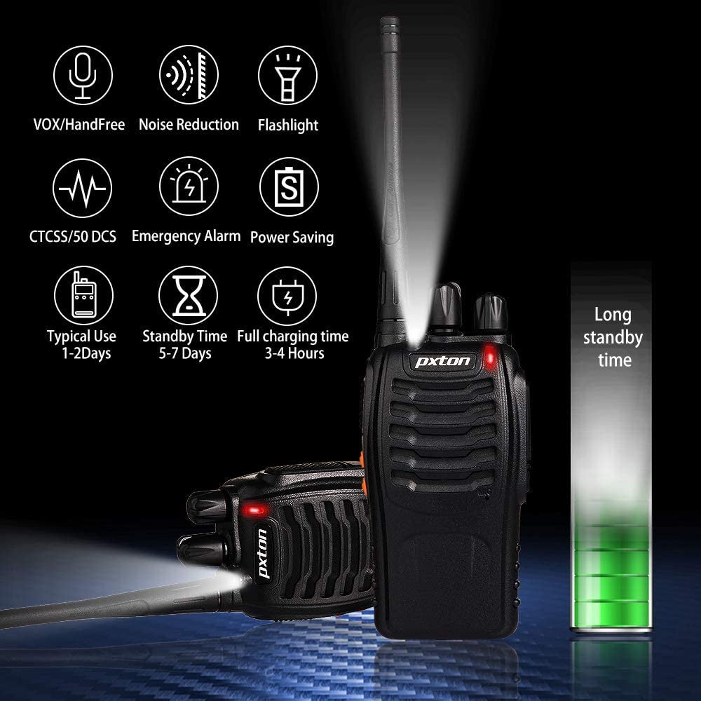 Walkie Talkies Rechargeable Long Range