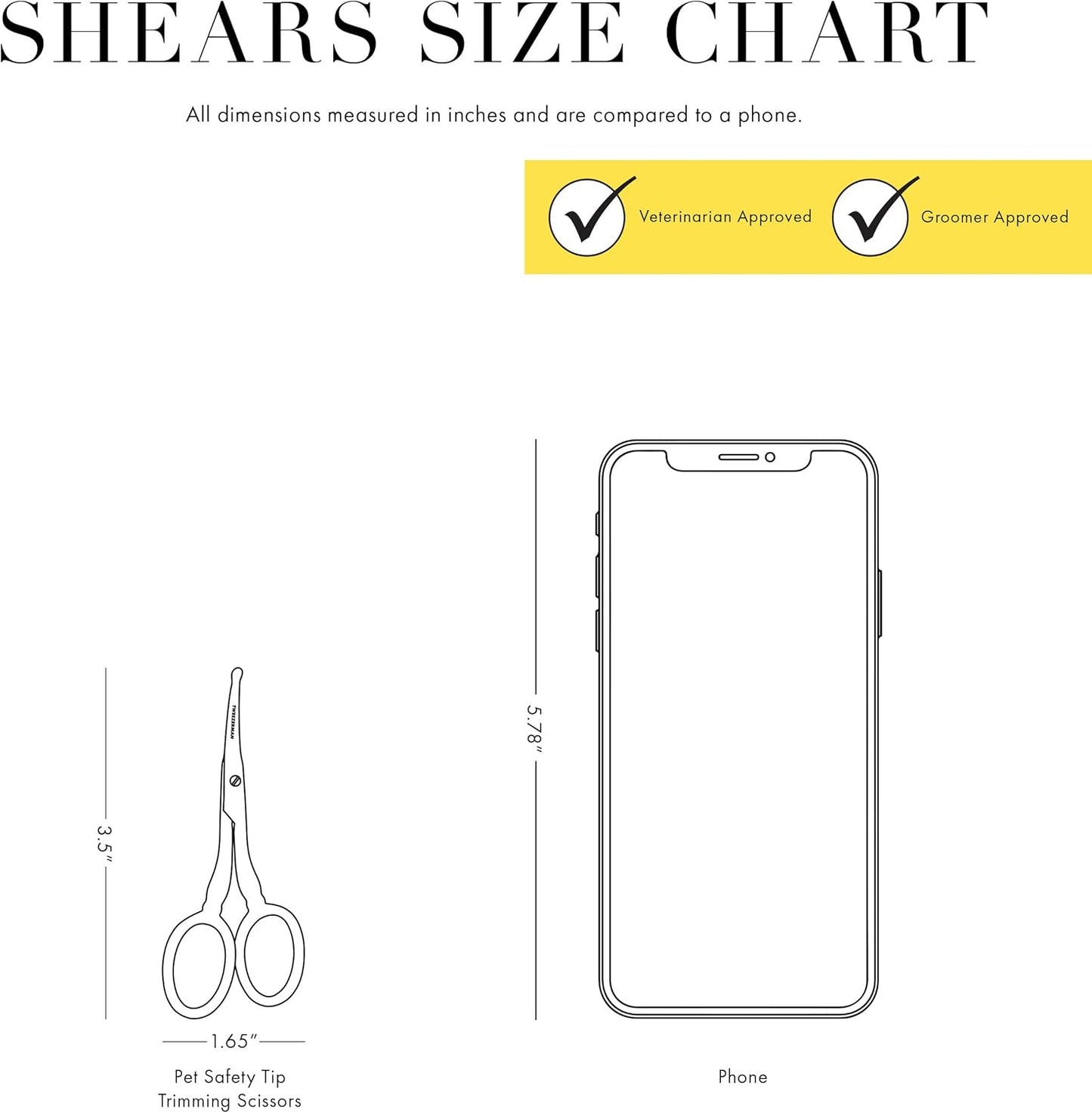 Pet Grooming Scissors, Stainless Steel