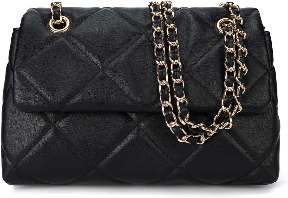 Quilted Crossbody Purses for Women Small