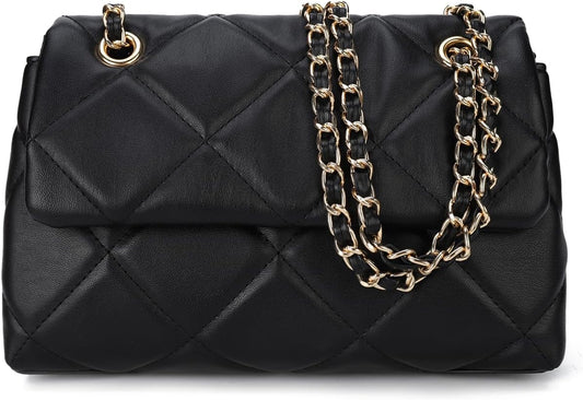 Quilted Crossbody Purses for Women Small