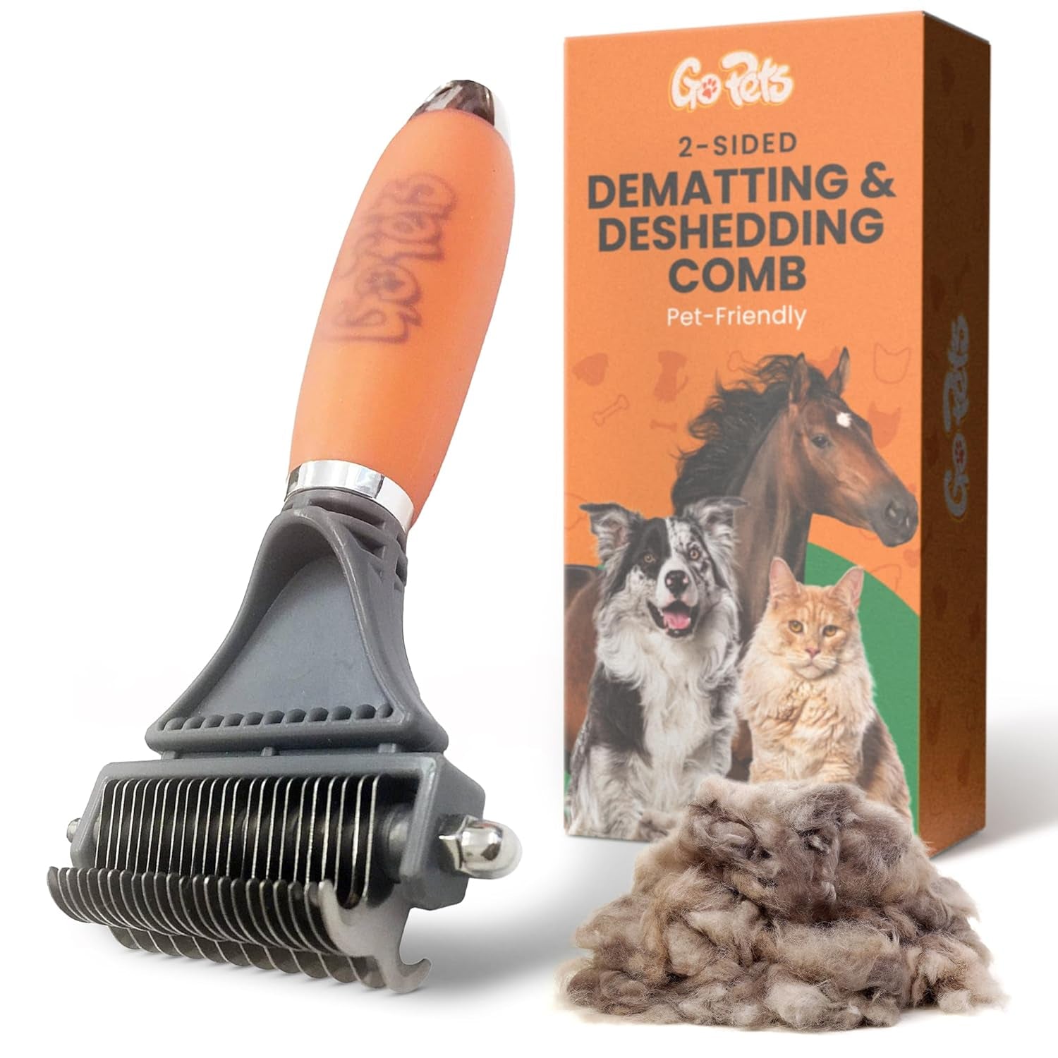2-In-1 Dematting Comb for Dogs,