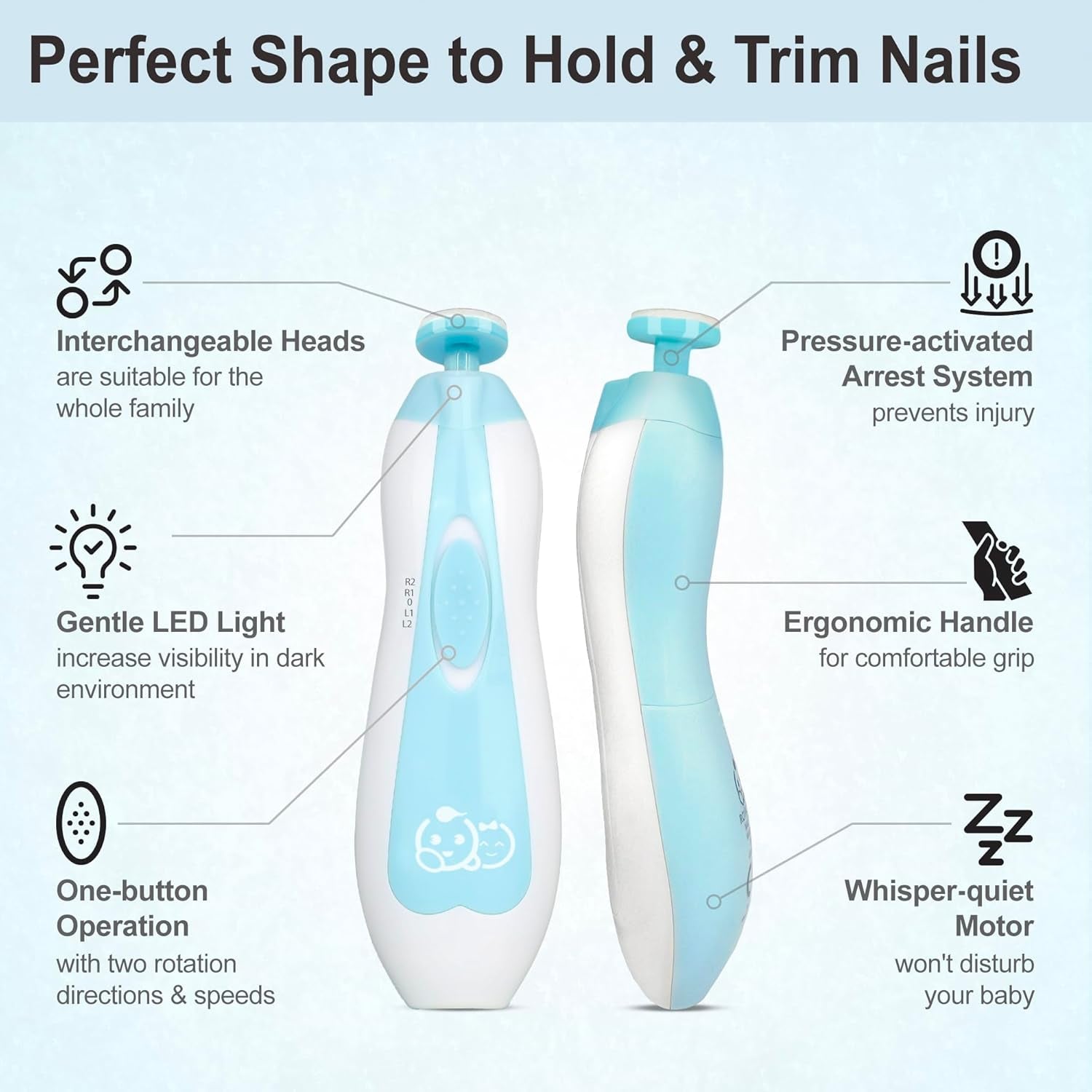 Upgraded 21 in 1 Baby Nail Trimmer 