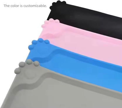 Silicone Pet Food Mat Waterproof NonSlip