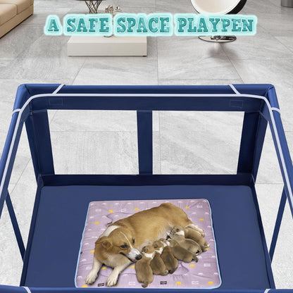 42X42 Inches Puppy Playpen with Gate